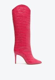 Bota Maryana Couro Pink